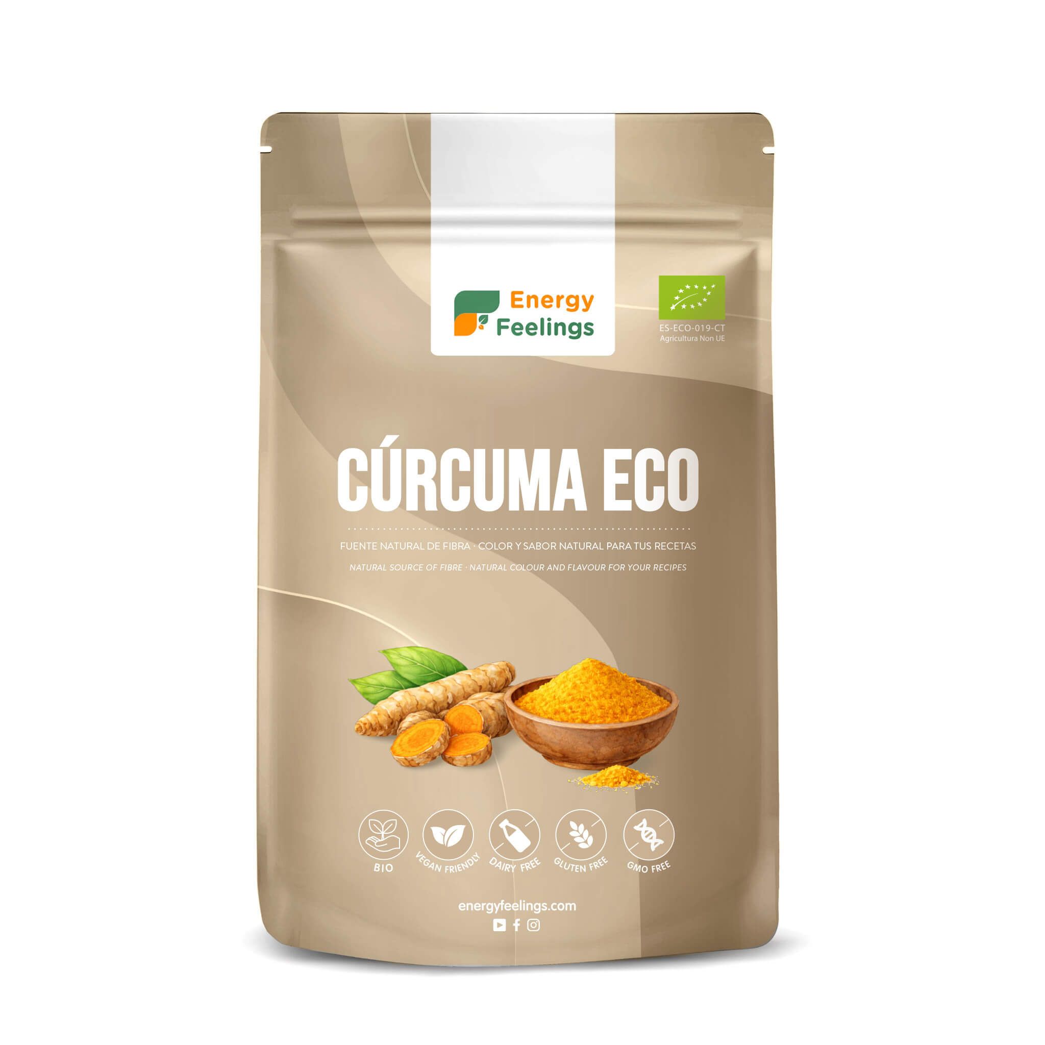 Cúrcuma eco front