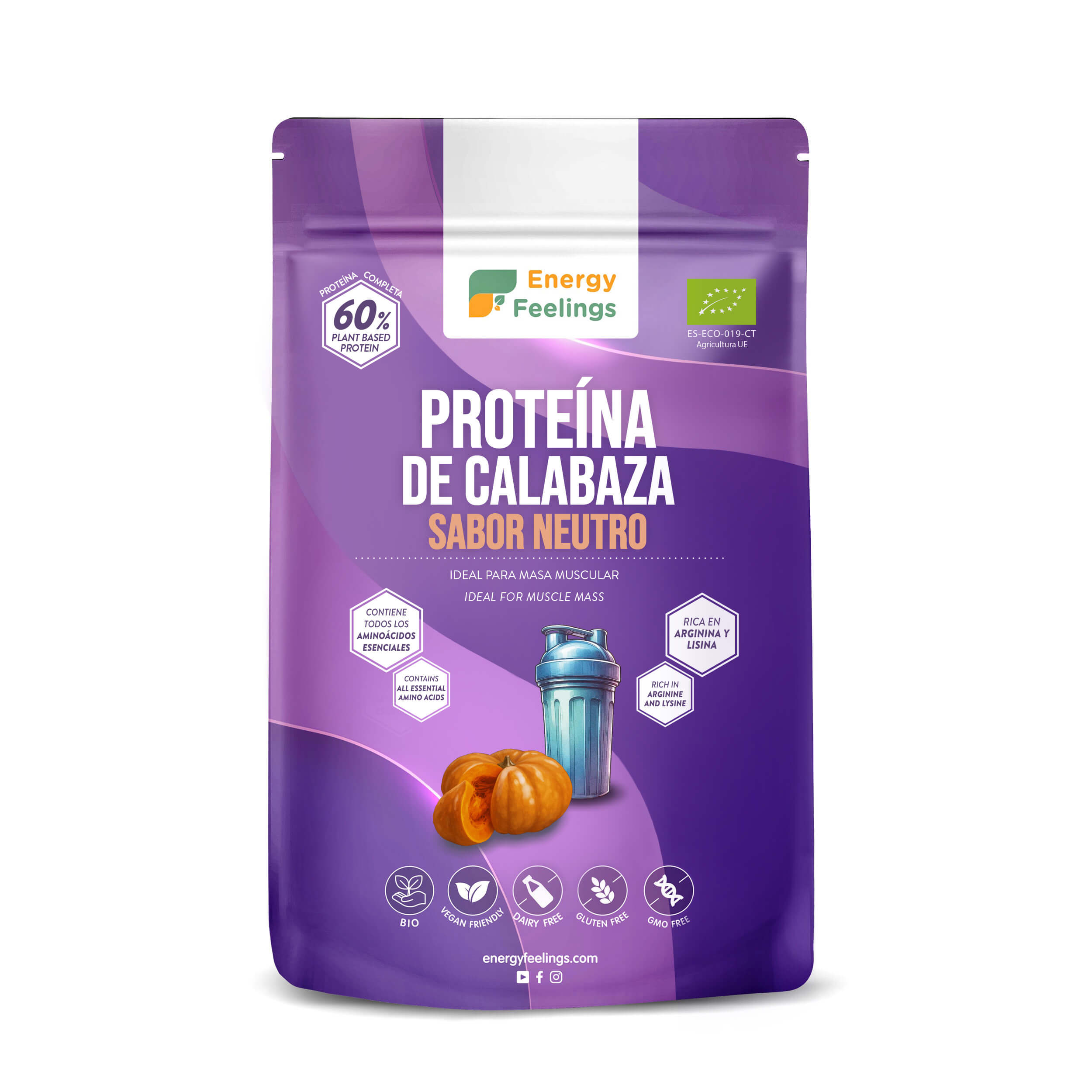 PROTEINA ECO calabaza front 8436565920910
