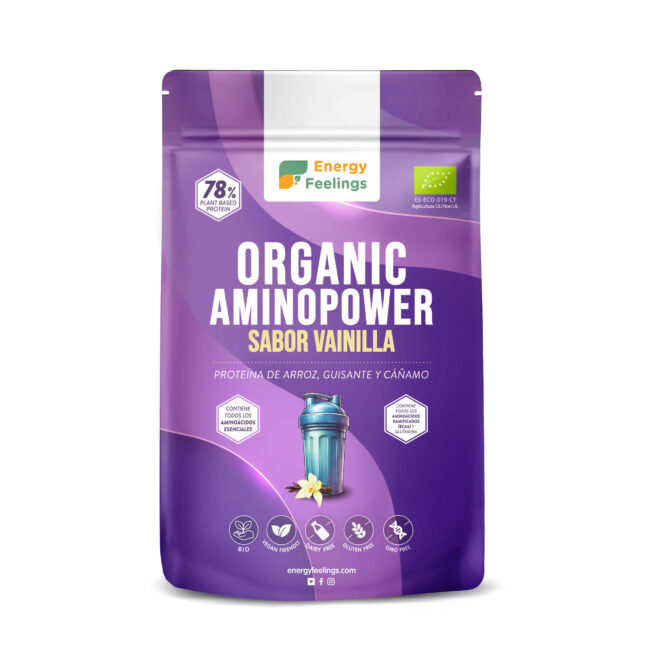 Aminopower vainilla front