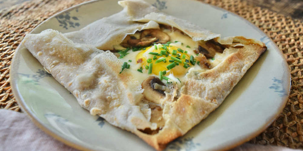 CREPES VEGETARIANAS SIN GLUTEN CON HARINA DE TRIGO SARRACENO H6