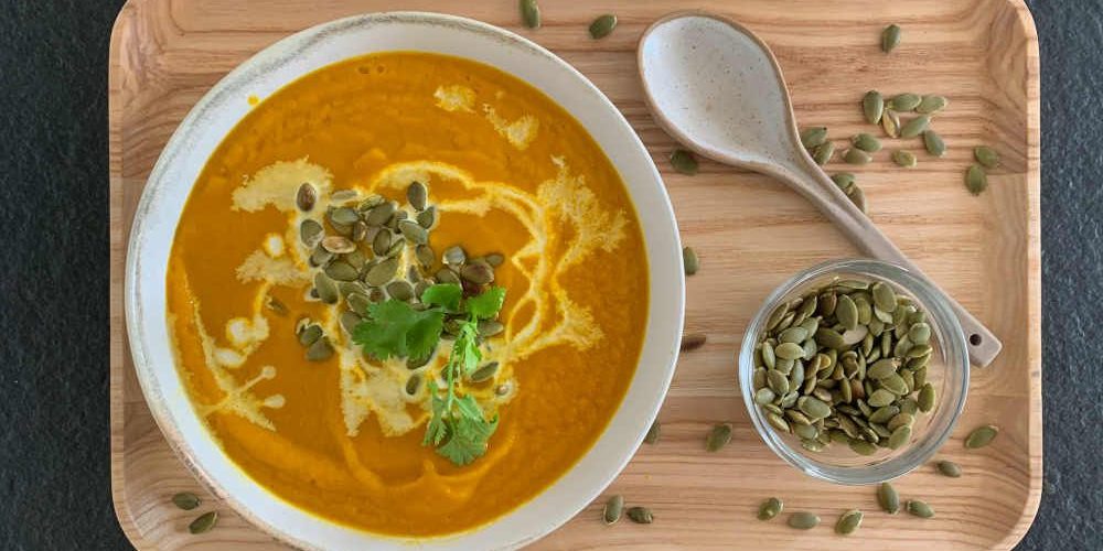 CURCUMA CHAI LATTE CREMA DE ZANAHORIAS ANTIINFLAMATORIA FOTO H1