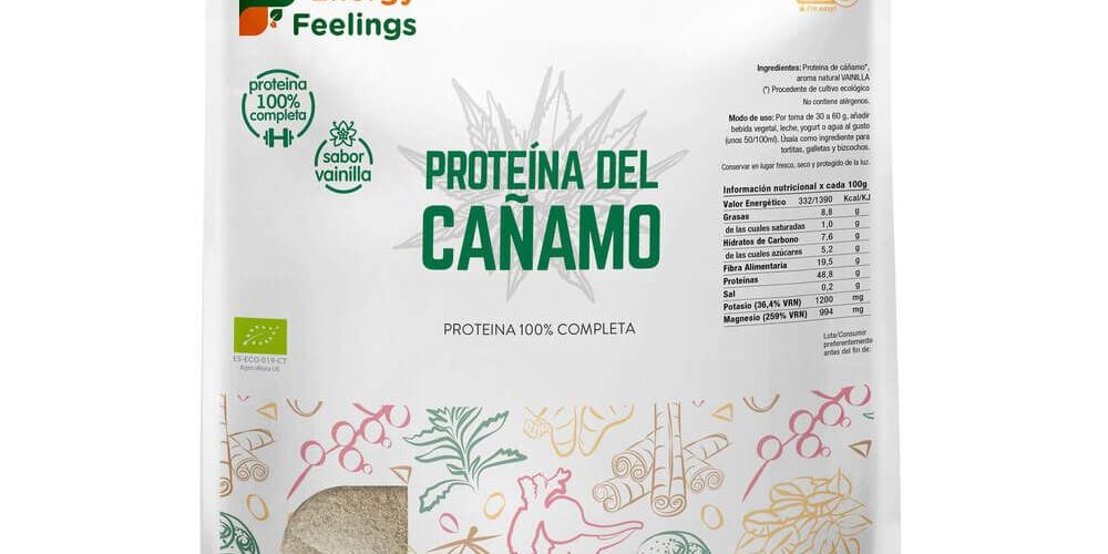Proteina canamo sabor vainilla 1Kg 8436565923751 1 Proteina canamo sabor vainilla 1Kg 8436565923751 1