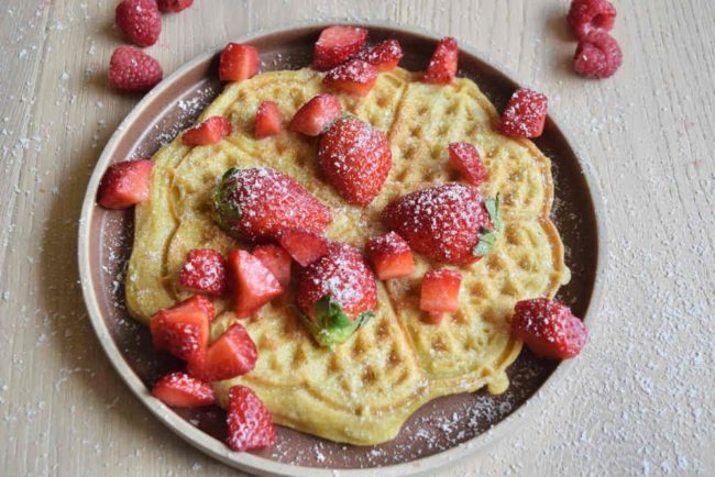 CREPE VEGANA GOFRE CON FRESAS FOTO H1