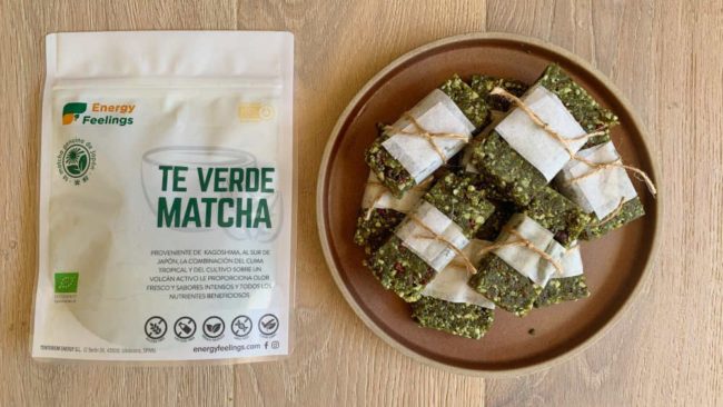 BARRITAS ENERGETICAS CON TE MATCHA P10