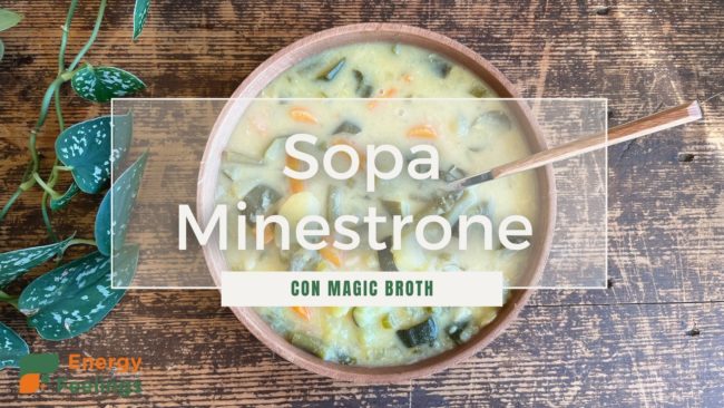 SOPA MINESTRONE CON MAGIC BROTH TITULO SOPA MINESTRONE CON MAGIC BROTH TITULO