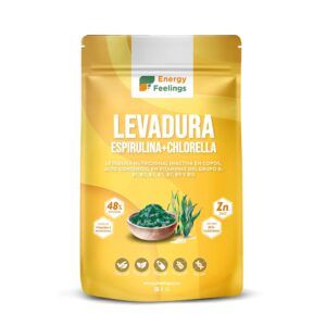 LEVADURA ESPIRULINA CHLORELLA 250g front 8436565926905
