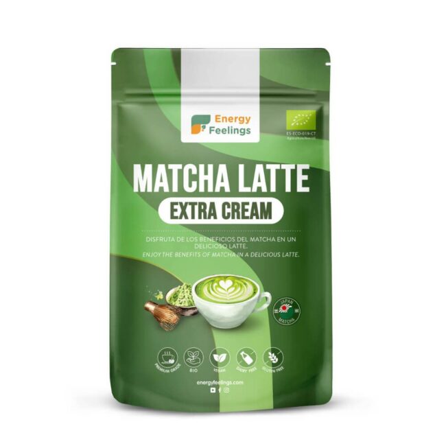 MATCHA LATTE EXTRA CREAM 200g front 8436565926752