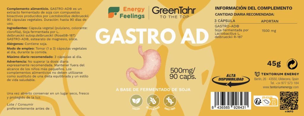 Etiqueta GASTRO AD