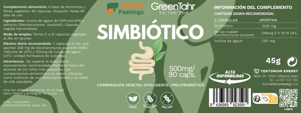 Etiqueta SIMBIÓTICO