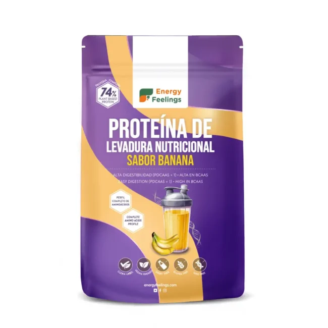 PROTEINA LEVADURA NUTRICIONAL Banana front 8436565927360