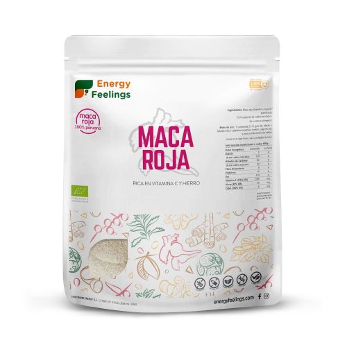 MACA ROJA ECOLÓGICA: ADAPTÓGENO | Energy Feelings